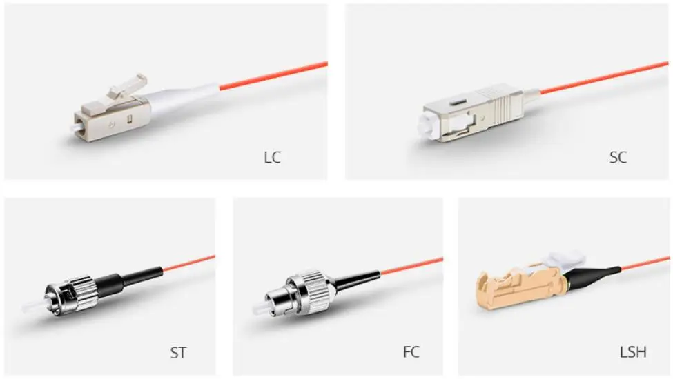 FirstFiber 2 шт. 1 м свиной хвост LC/SC/FC/ST PC UPC OM1/OM2 мультимодовый волоконно оптический 0 9
