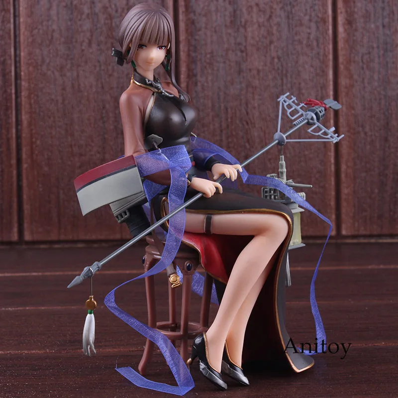 

Warship Girls R Yat Sen Cruiser Yat Sen Cheongsam Siting Ver. PVC Figure Collectible Model Toy 19cm