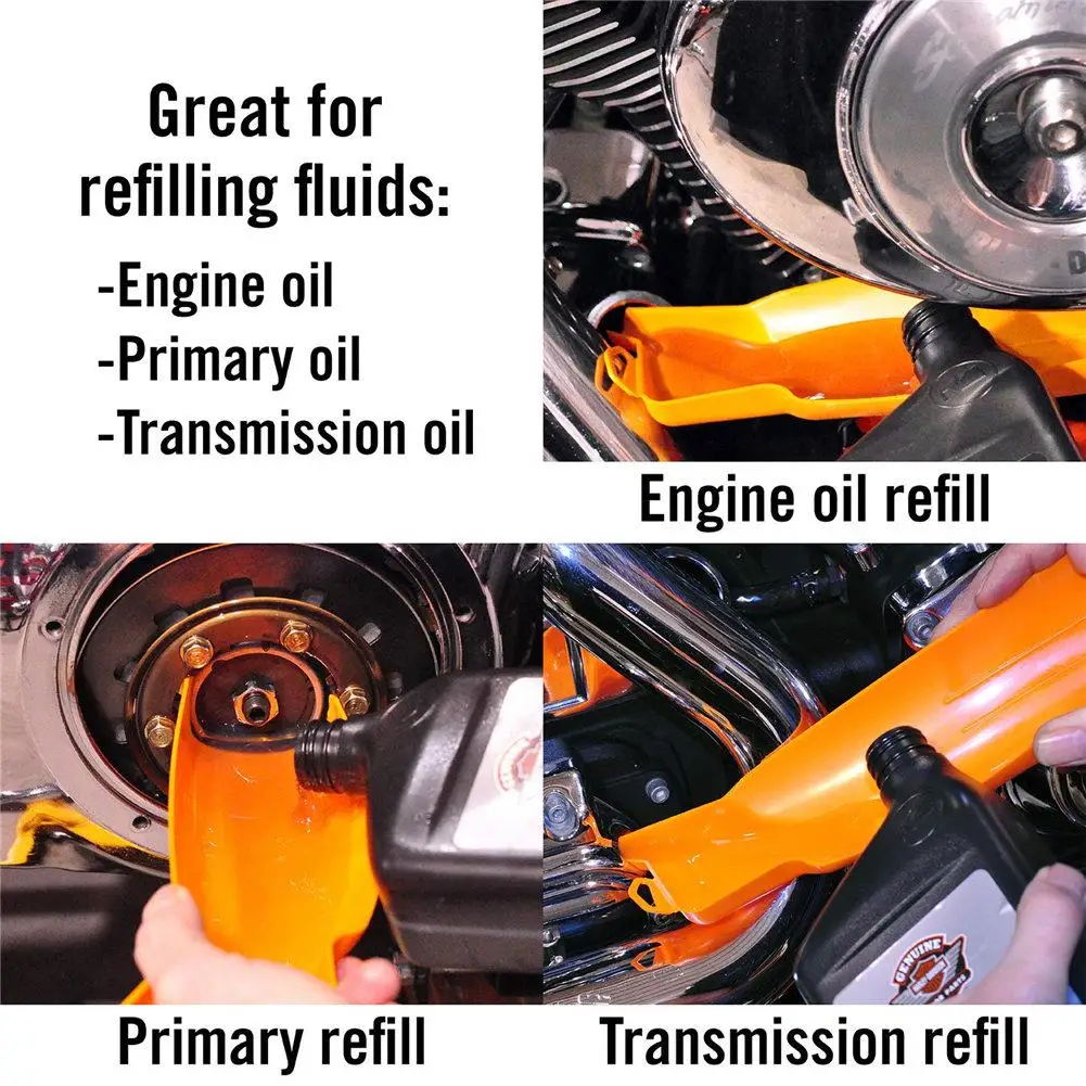

Plastic Drip-Free Oil Filter Funnel Set Oil Change Kit Replacement For Davidson Motorcycles Oil Filter Funnel Motor Accessory