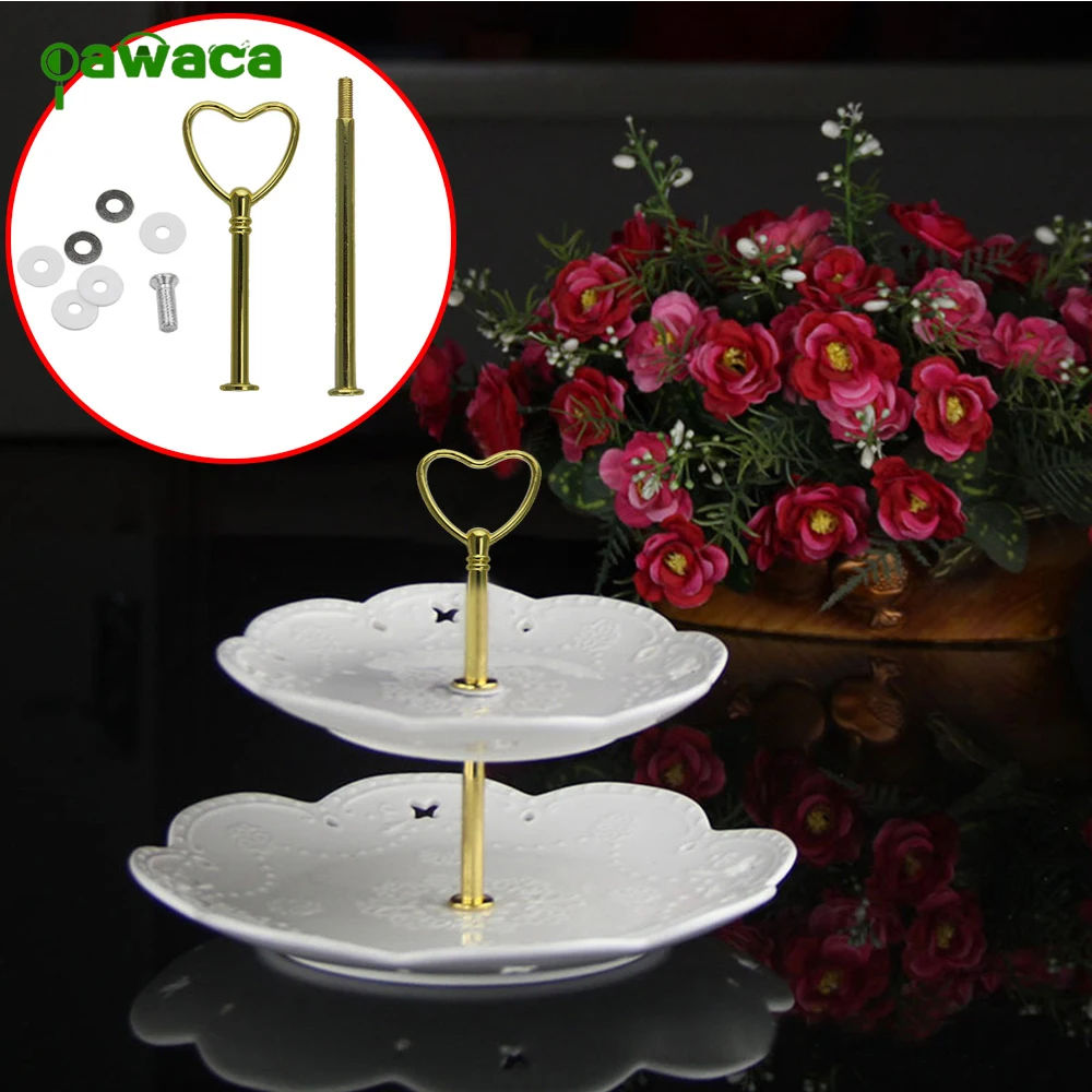 Buy Pawaca Three Layer Heart shaped Cake Rack Holder