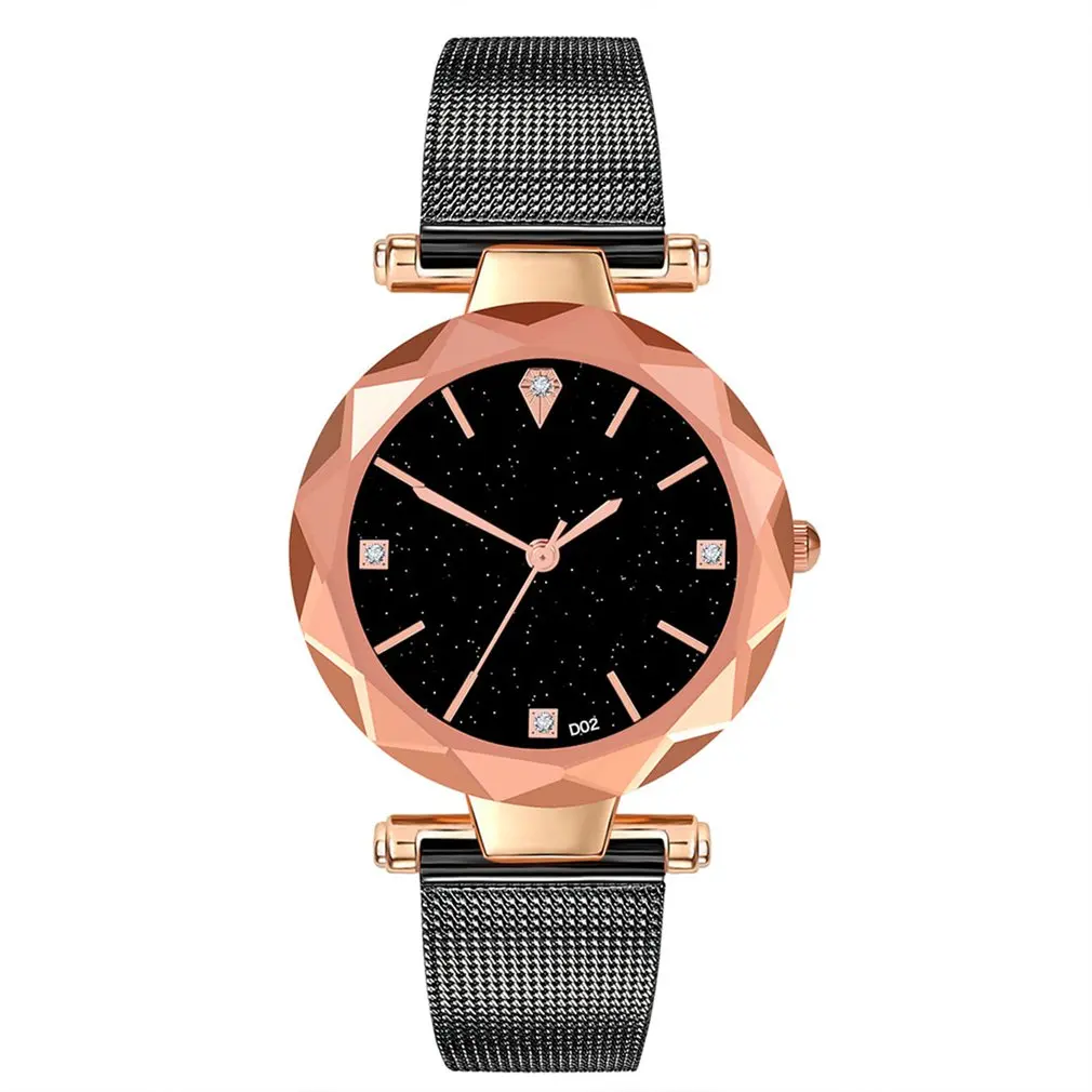 

Quartz Watch Round Dial Wrist Watch Steel Strap Wrist Watch Different Patterns Quartz Wristwatch for Women Men