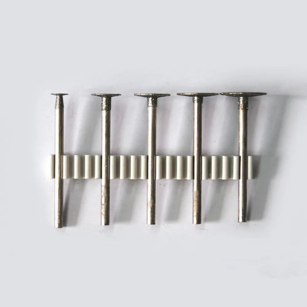 

12 pcs 3MM SHK Diamond K file emery Grinding Head Router Bit Mounted Points Drill for polishing machine 6MM-16MM