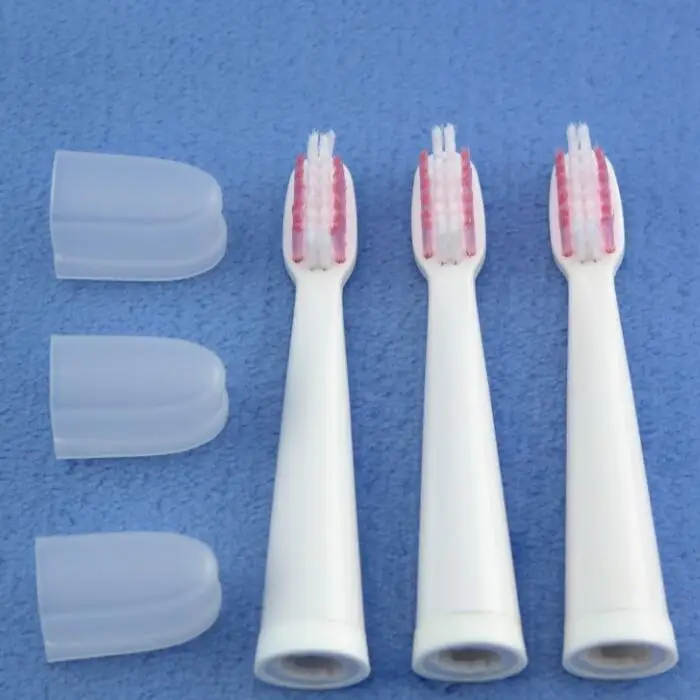 LANSUNG 3 шт. головка зубной щетки Электрическая зубная щетка Сменная головка подходит для U1 A39 A39PLUS A1 SN901 SN902 зубная щетка гигиена полости рта