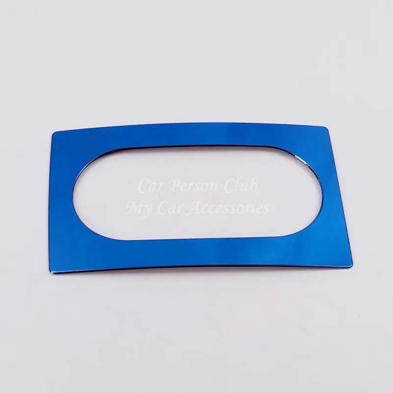 

For KIA Sportage R 2010 -2015 Interior Water Cup Holder Panel Cover Inner Gear Frame Stainless Steel Sticker Accessories