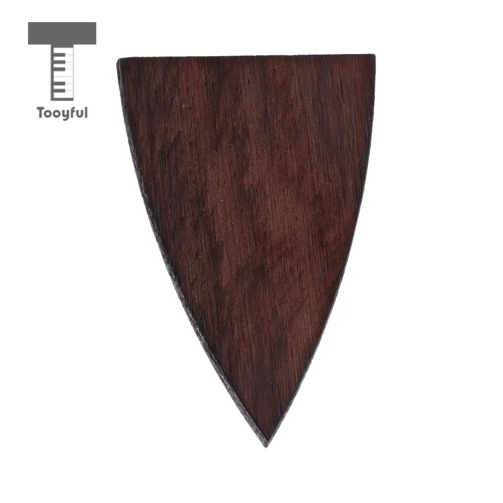 1pc Rosewood Guitar Heel Cover Plate for Guitar Luthier Material 2 Shape
