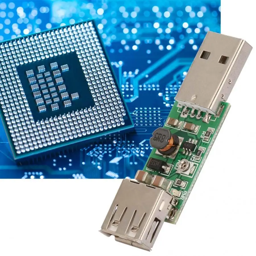 

Voltage Converter Board USB Adjustable DC-DC 5V to 6-15V Set up Module Boost Converter Power Module