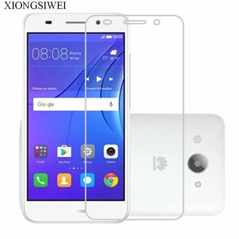 Закаленное стекло для Huawei Y3 2017 2 шт. Защитная пленка экрана CRO-L22 L02 L03 L23 Защитное |