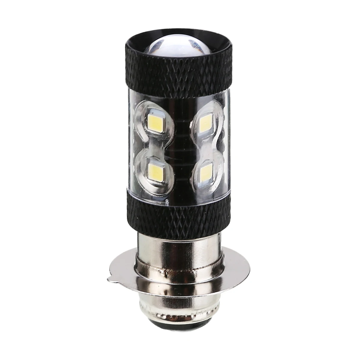 2PCS 100W White LED HeadLight Bulb Lamp H6M DC12V-24V Super Bright 360° Beam Angle For Honda TRX 250 300 400 450 700
