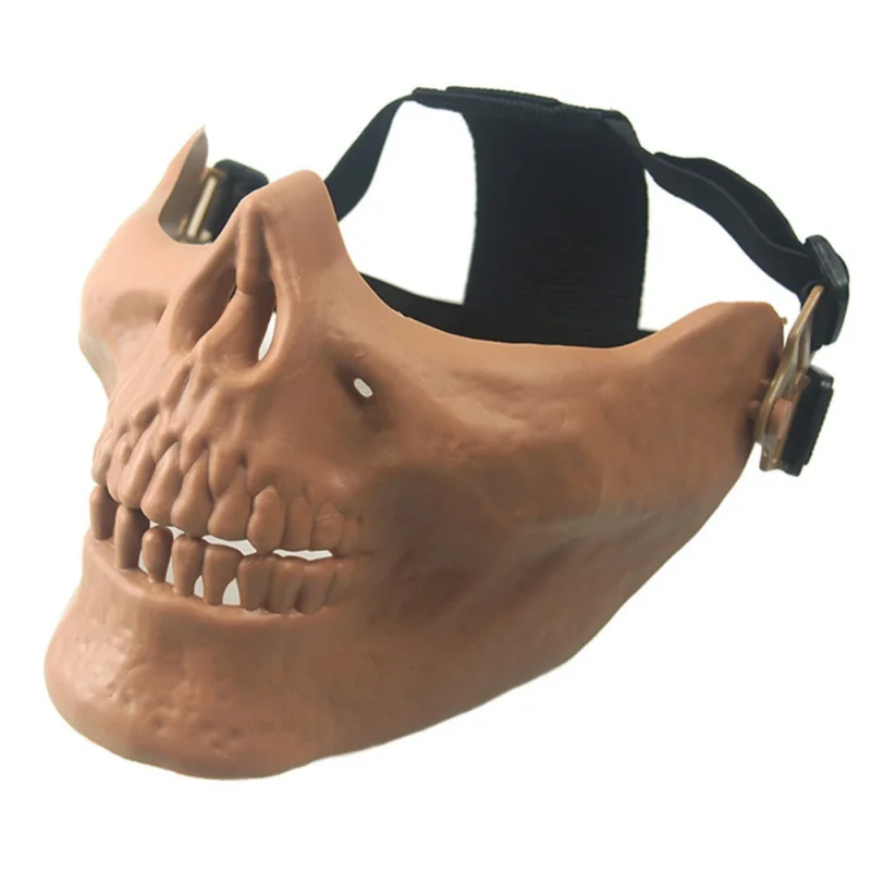 

Protect Mask Cycling Mask Skull Skeleton Paintball CS Game Half Face Halloween half face protective masks