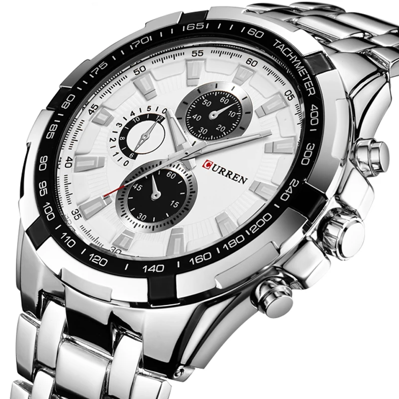 Prix pour Curren quartz hommes montres top marque de luxe hommes militaire montres complet acier hommes sport montre étanche relogio masculino Prix pour Curren quartz hommes montres top marque de luxe hommes militaire montres complet acier hommes sport montre étanche relogio masculino
