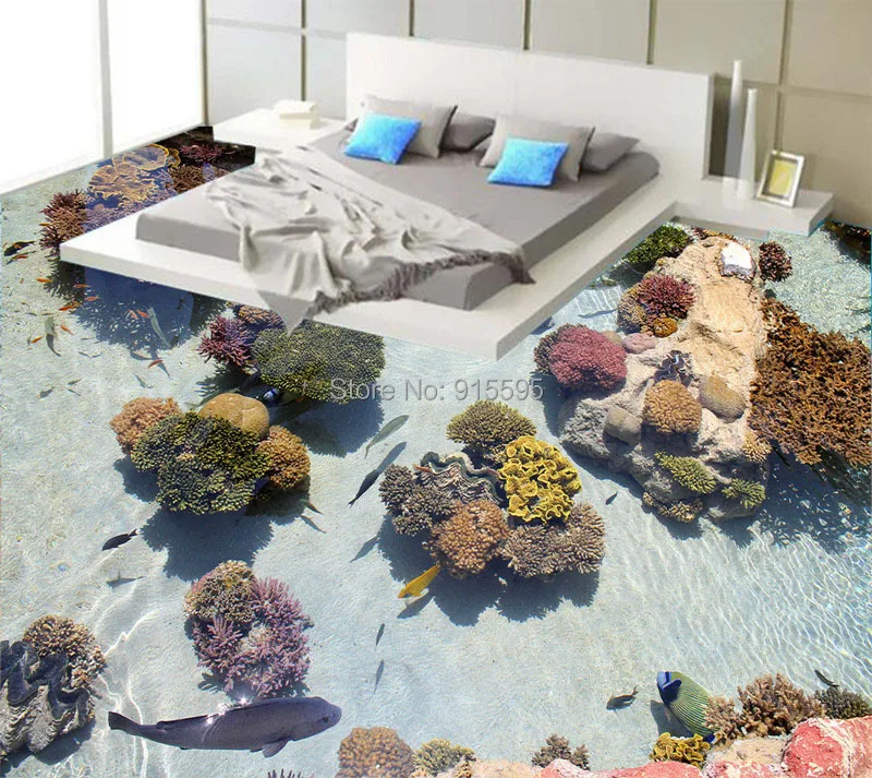 papel de parede de coral, peixes tropicais,