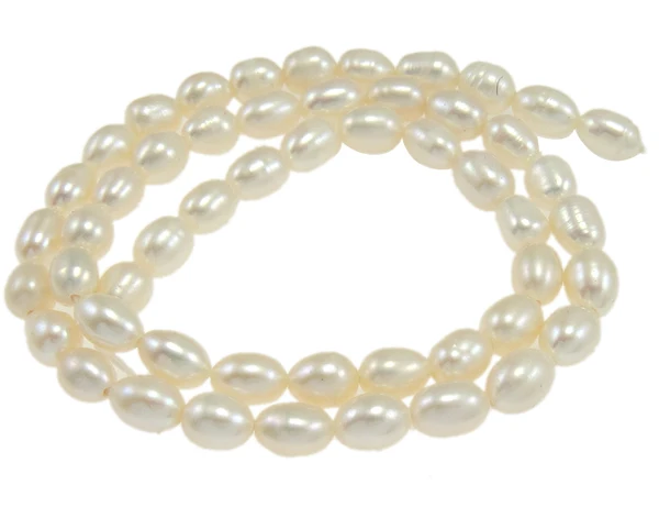 

YYW Rice Cultured Freshwater Pearl Beads Bulk Jewelry natural white A Grade 4-5mm Jewelry Natural Real Pearl Loose Beads DIY