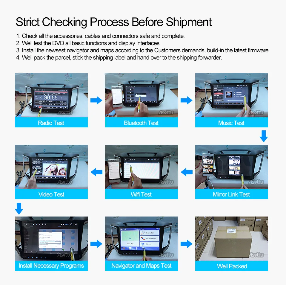 Perfect Asottu CKX59060 IPS android Octa Core car dvd player for KIA sportage 2016 2017 KX5 gps navigation 1 din car stereo head unit 26