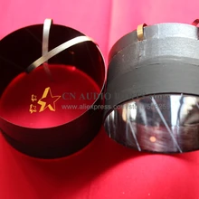 1 шт. ID: 62,8 мм 2,47" плоский алюминиевый провод бас динамик НЧ динамик звуковая катушка-62,8 мм для 15" EV динамик