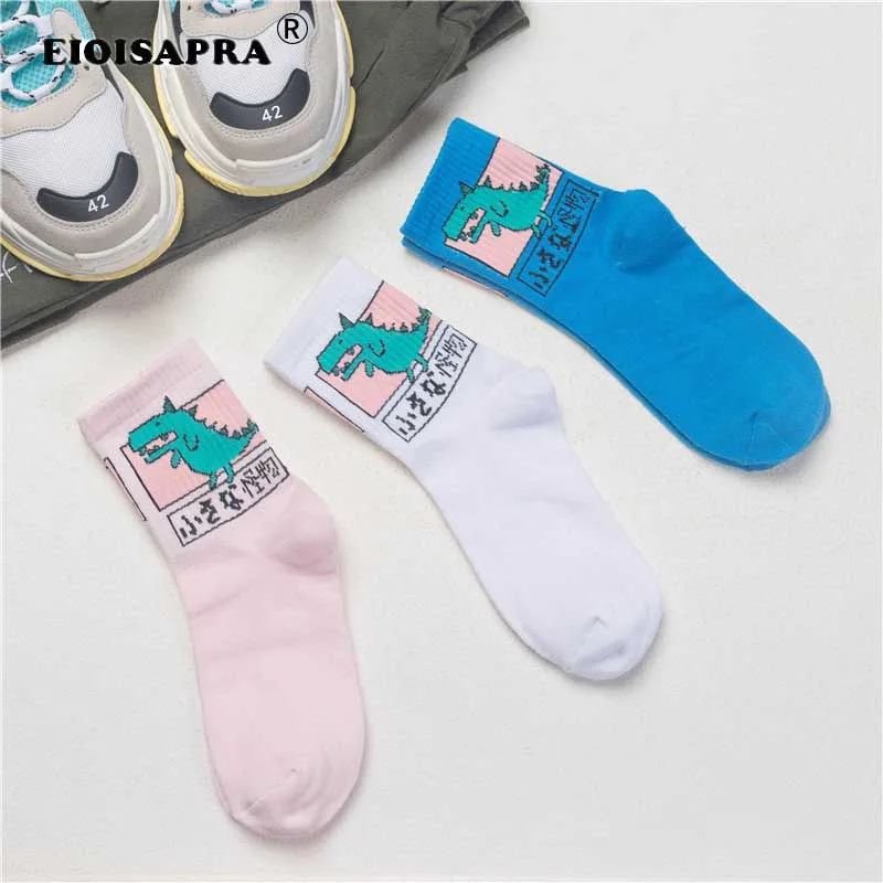 

Kawaii Harajuku Cartoon Funny Socks Women Lovely Breathable Chaussettes Femme Cute Socks Japanese Calcetines Mujer Sokken Sox
