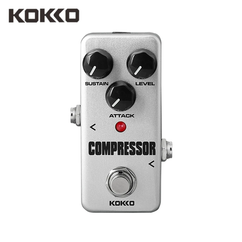 

KOKKO FCP2 Compressor Mini Guitar Pedal Portable Effect Pedal Guitar Part Guitarra Effect Pedal Fully Analog Circuit Ture Bypass