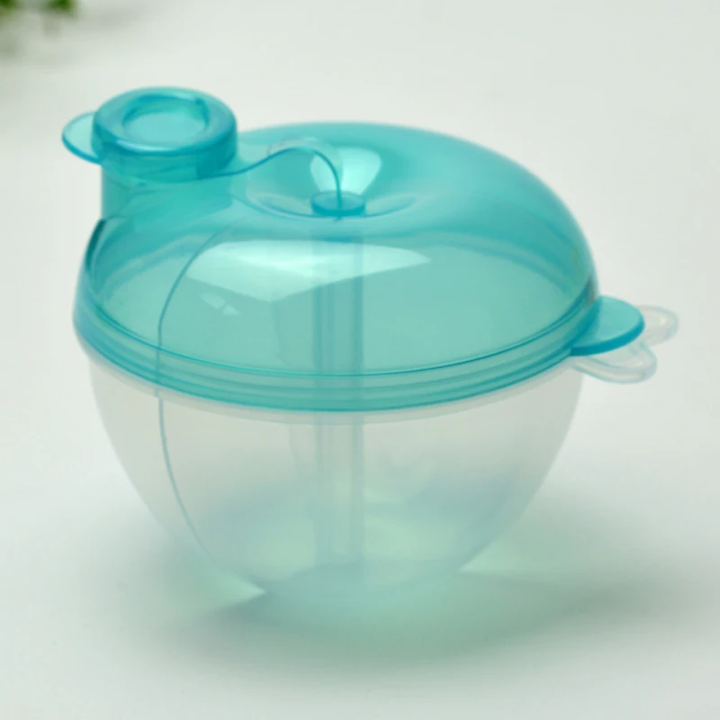 Уход за ребенком портативный для малышей молочный порошок формула диспенсер контейнер для хранения Кормление коробка удобный - Цвет: Синий