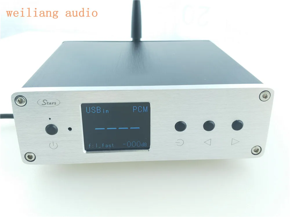 Новый ES9038Q2M * 2 ЦАП Audio decoder I2S HDAM XU208 XMOS USB DSD 256 TFT дисплей с Bluetooth и удаленный hifi