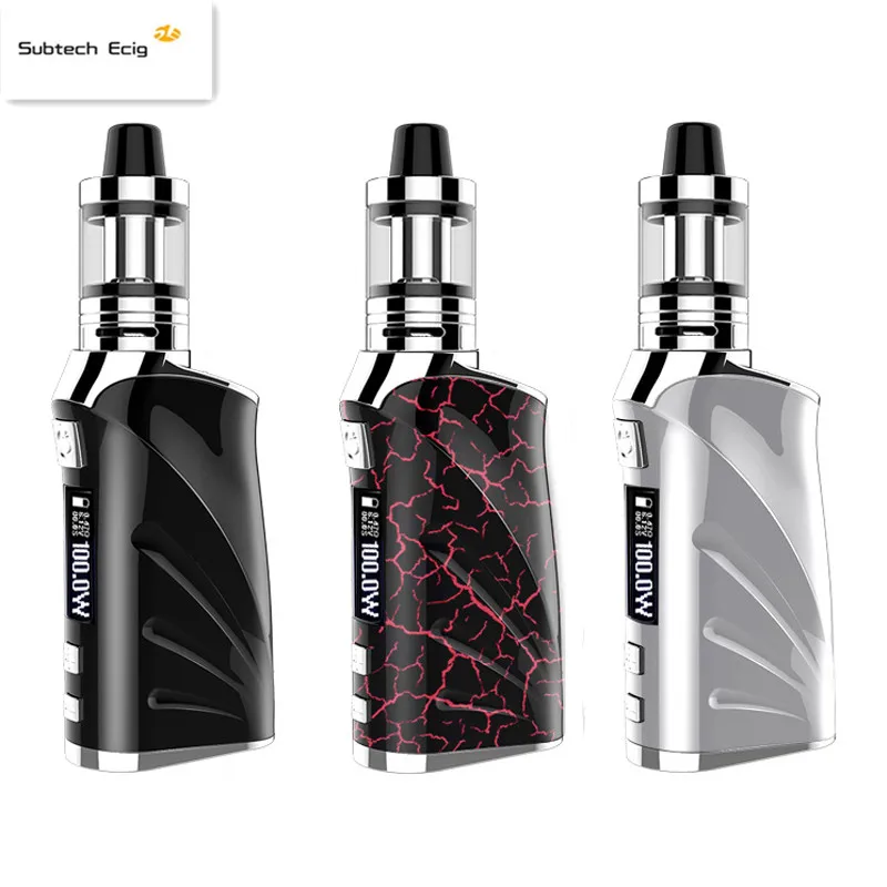 

2019 New arrive SDK 100w box mod 2500mah build-in battery 2.5ml tank electronic cigarette vape mod E-cigarettes vaporizer