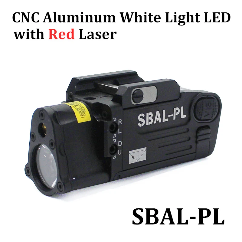Оружие Тактический свет SBAL-PL пистолет свет многофункциональный свет постоянный Мгновенный Белый светодиодный свет красная лазерная указка переключатель