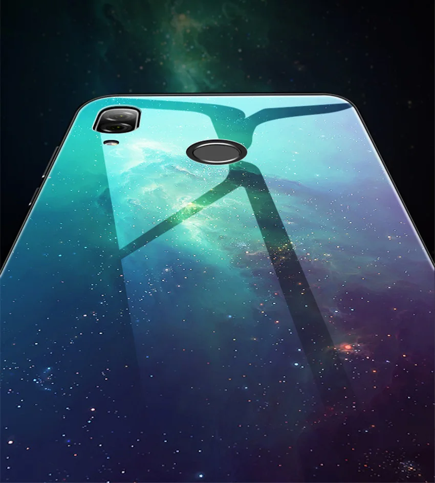 Aixuan for Xiaomi Redmi Note 7 Pro Glass Case Coque Silicone Shockproof Luxury Tempered Glass Cover For Xiaomi Redmi Note 7 (6)