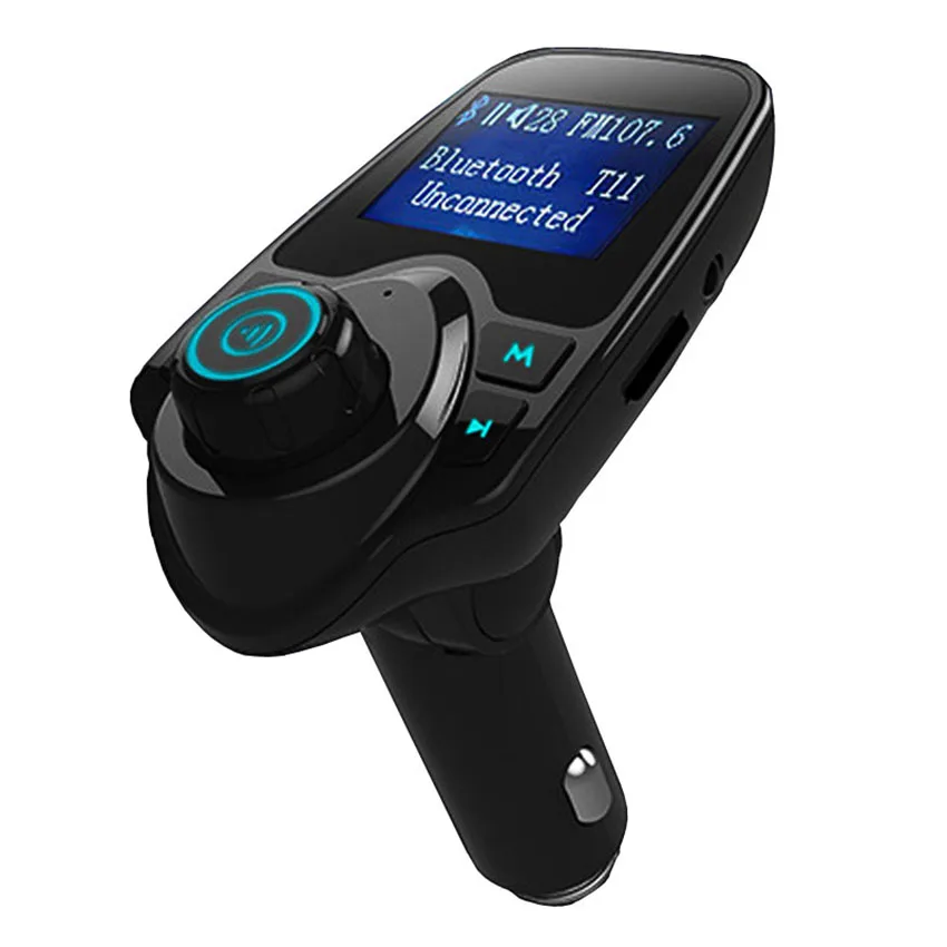 

Wireless Bluetooth Car MP3 Player FM Transmitter Modulator Car Kit Handsfree LCD MP3 Player Music Receiver with USB Port