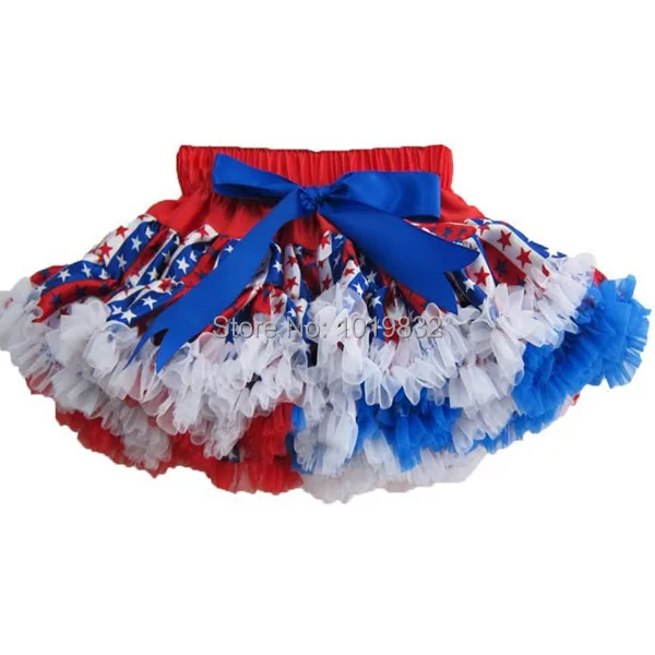 American Flag Tutu Skirt,Children Girl 4th Of July Pettiskirt,Patriotic