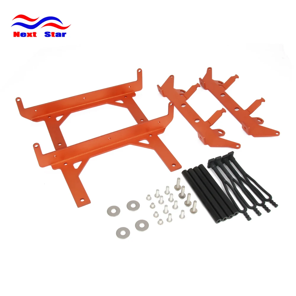 Motorcycle Water Box Radiator Guard Bracket Aluminum For KTM SX SXF XCF 125 400 450 2016 All Models 125-500 2017 2018 Motorcycle Water Box Radiator Guard Bracket Aluminum For KTM SX SXF XCF 125 400 450 2016 All Models 125-500 2017 2018
