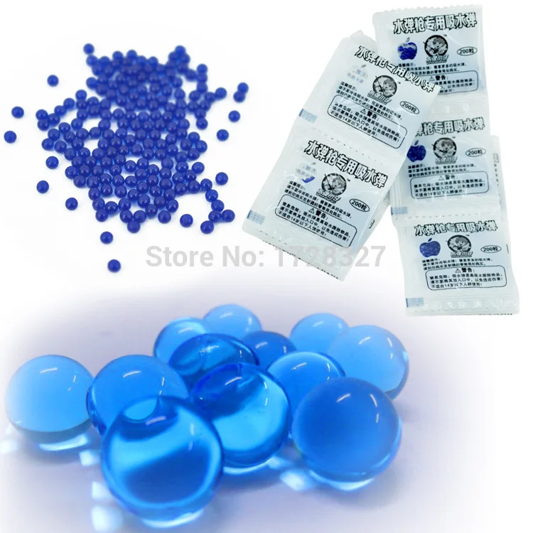 

Factory wholesale water gun water bomb bomb special suction crystal water swelling bullet SQ007