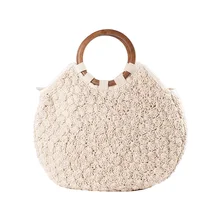 Сумочка с деревянными ручками Alex Max AMI-BO1003 fashion из Италии