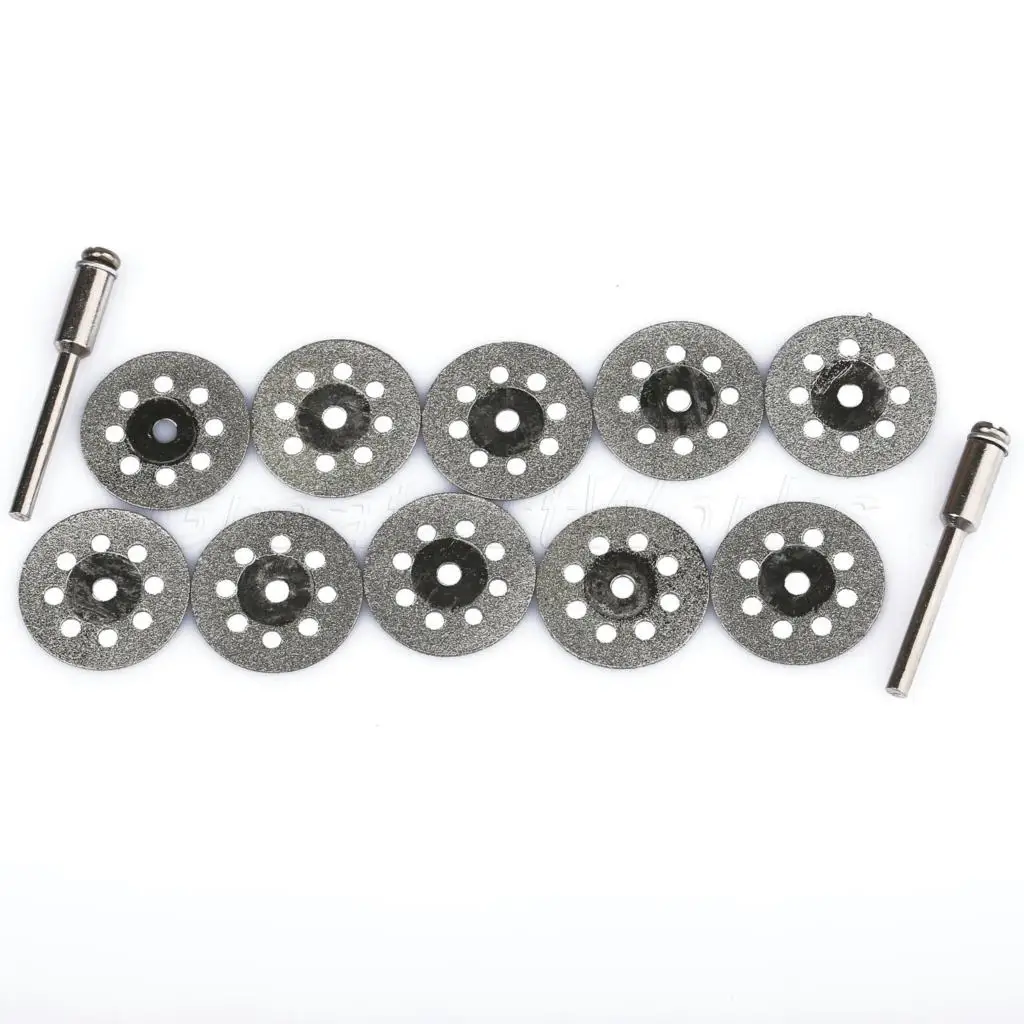 dophee 10PCS 22mm Carbon Steel Grinding Circular Saw Cutting Disc