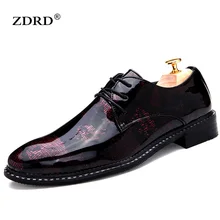 2016 neue Mode Spitz Männer Wohnungen Schuhe Entworfen Männer Oxfords Schuhe Schnüren Männer Kleid Schuhe Herren Business schuhe