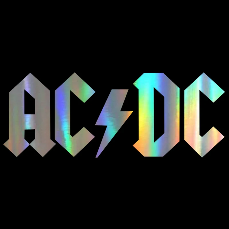 Автомобильная Наклейка 3D 30*11 6 см AC/DC мультяшная наклейка s и наклейки на заднее