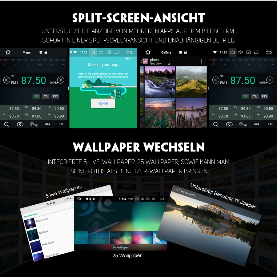 Top Android 8.0 Autoradio GPS DAB+ Car Multimedia player FOR Ford Focus C/S-Max Mondeo Galaxy CD Canbus SD WiFi 3G 4G DVR OBD BT 7