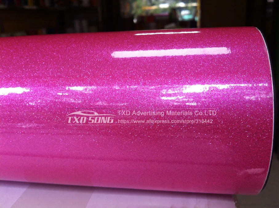 Highest Quality Satin Metallic Sakura Pink Vinyl Wrap Film Pearl Metal  Sakura Pink Car Wrap Sticker Air Free 1.52x20M/Roll - AliExpress