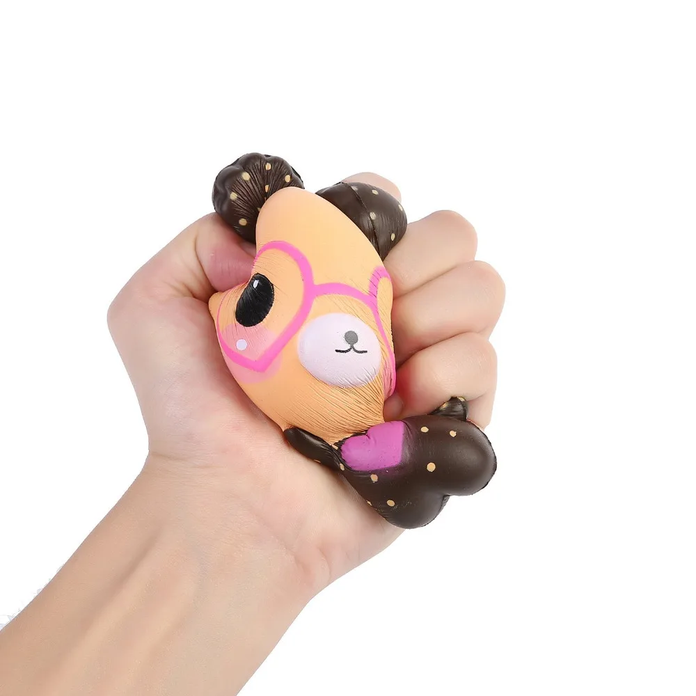 Kawaii Jumbo эластичные мягкие ПУ мягкими замедлить рост анти-стресс Kawaii Squishies игрушка мишка Squeeze игрушки для детей взрослых