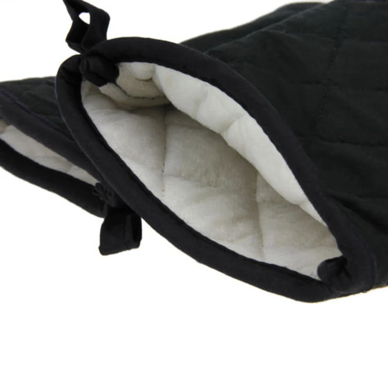 Kitchen gloves Cotton pot holders 1PC Portable Cotton Blend Thick Kitchen Baking Cook Insulated Padded Oven Gloves Mitt