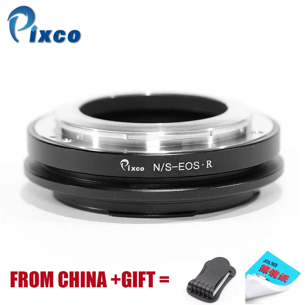 

Pixco For Nikon S-For EOS R, Lens Adapter Suit For Nikon S Lens to Suit for EOS R Camera