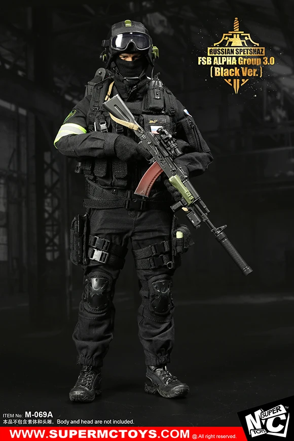 SuperMCTOYS M-069 1/6 русский спецназ FSB Alfa Group 3,0 набор для HT VC 12 дюймов Фигурка DIY