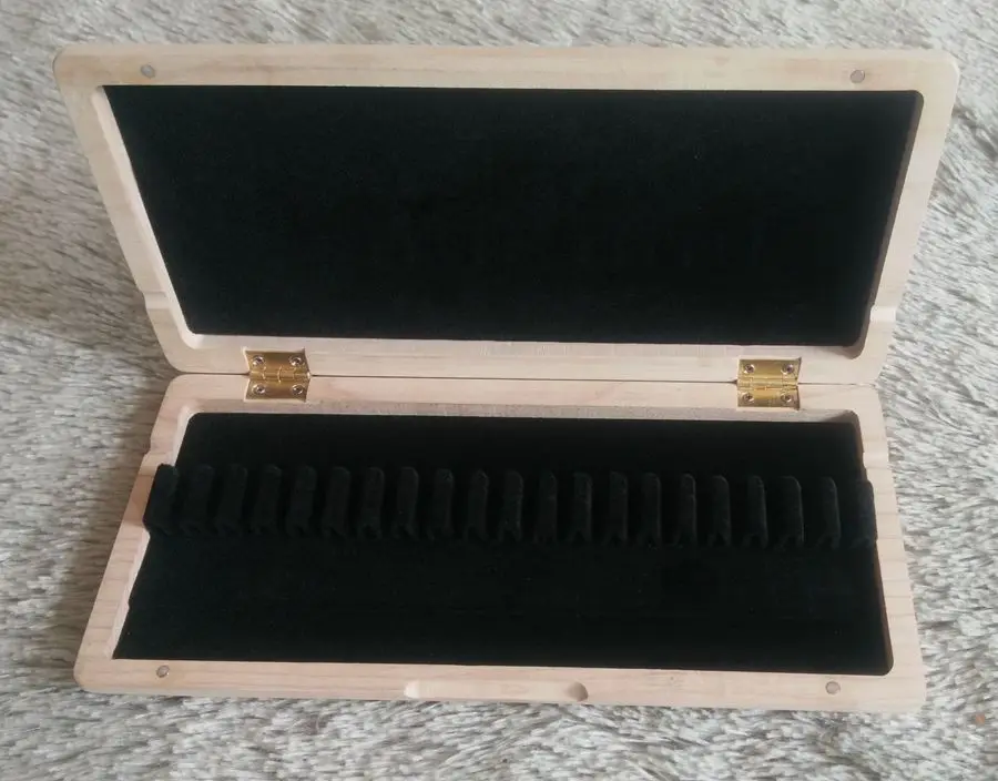 1 шт. Деревянный чехол oboe reed hold 20 шт. reeds