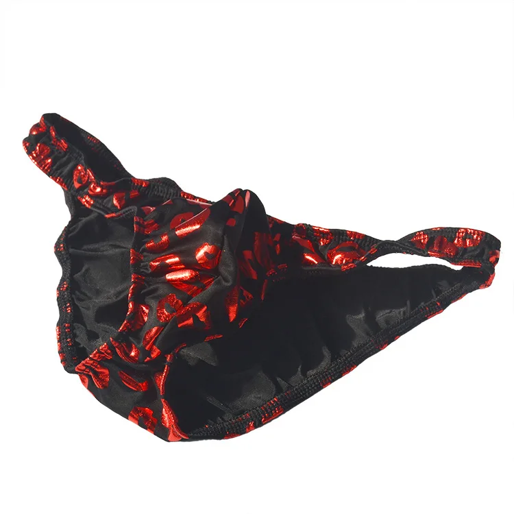 

Men's Brand New Brief Bronzing Print Sexy Hot Briefs Pouch Underwear