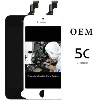 

TOP quality 10pcs For iPhone 5 5G 5S 5C LCD Screen OEM Display With Touch Screen Digitizer Assembly replacement+Camera Holder