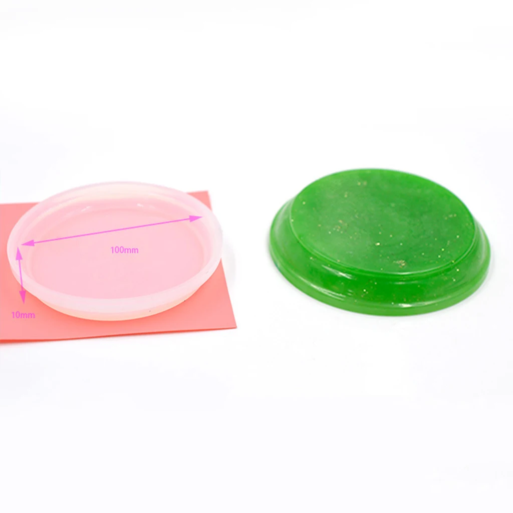 Silicone Base Mold DIY soft clay platform pedestal resin ornament craft mold Handmade jewelry making Mould DIY Epoxy Mold Tools