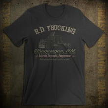 Р. Д. Винтажная футболка для водителя грузовика|Футболки|