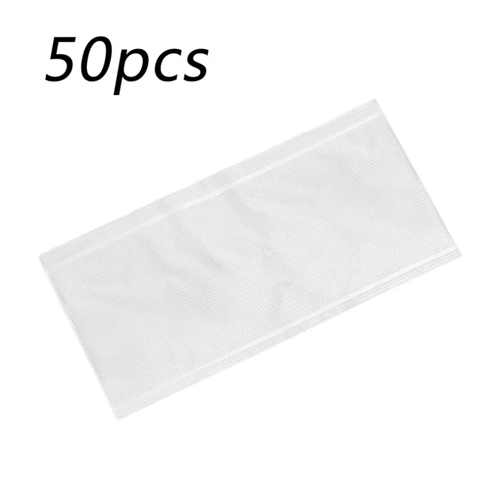 

50 pcs Outdoor Fishing PVA Bag Carp Coarse Convenient Fishing Water-soluble Tackle Dissolve Tool for Fishing Size 7*14 cm