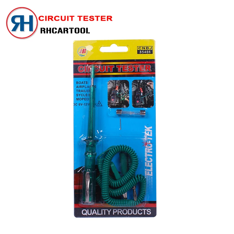 

Test of the car 's Ignition diagnostic Circuit Test Leads DC 6V 12V 24V Voltage Auto Vehicle Lighting Diagnostic Repair Tools