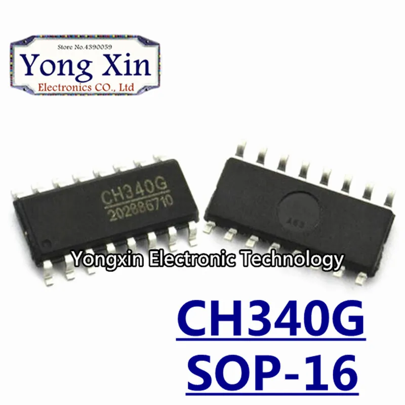 100 шт. CH340G IC R3 плата бесплатно USB кабель серийный чип SOP 16 CH340|Импульсный источник