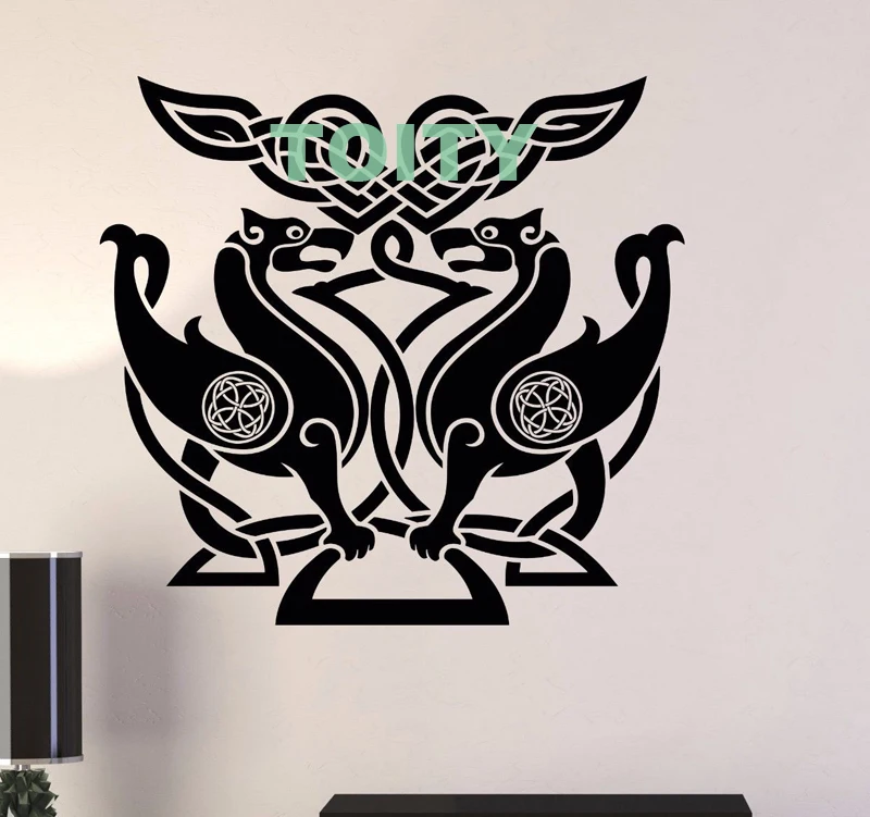 Vinyl Wall Decal Celt Ornament Ireland Irishman Pattern Irish Home