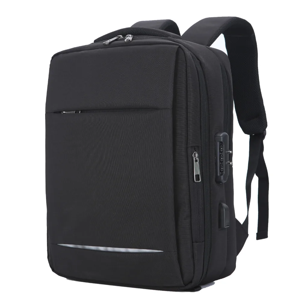 

FOPATI 15 15.6 inch Business Laptop Backpack, Anti Theft Backpack with USB Charging Port, Water Resistant College Computer Bag