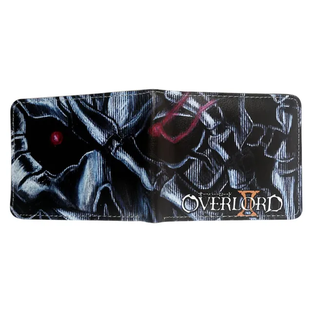 Anime Wallet Overlord Wallet Credit Card Holder Bifold Purse With Id Window Zipper Coin Pocket New Wallets Aliexpress